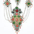 P242 Uzbek necklace, 19th century 38 x 20 cms - The Nomads Tent